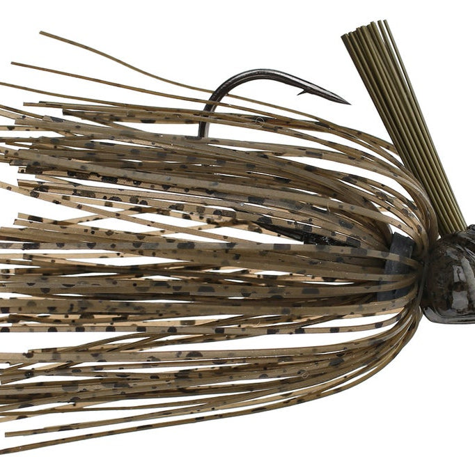 V&M Pacemaker Flatline Football Jig Green Pumpkin