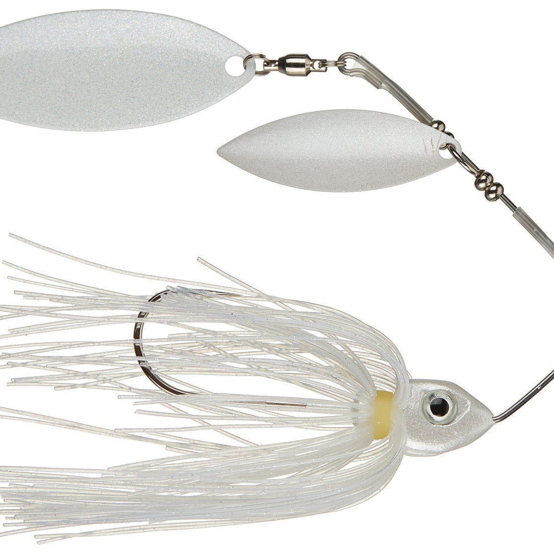 Blade Runner Double Willow Spinnerbait Pearl White 8oz