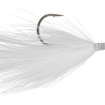 Queen Tackle LS Tungsten Ping Hair Jig White