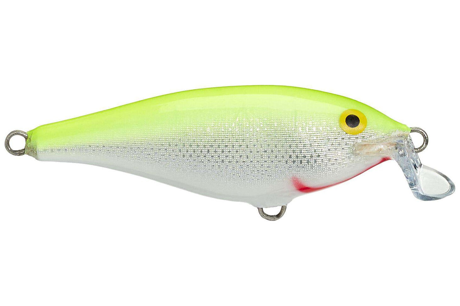 Rapala Shallow Shad Rap 05 Silver Fluorescent Chartreuse