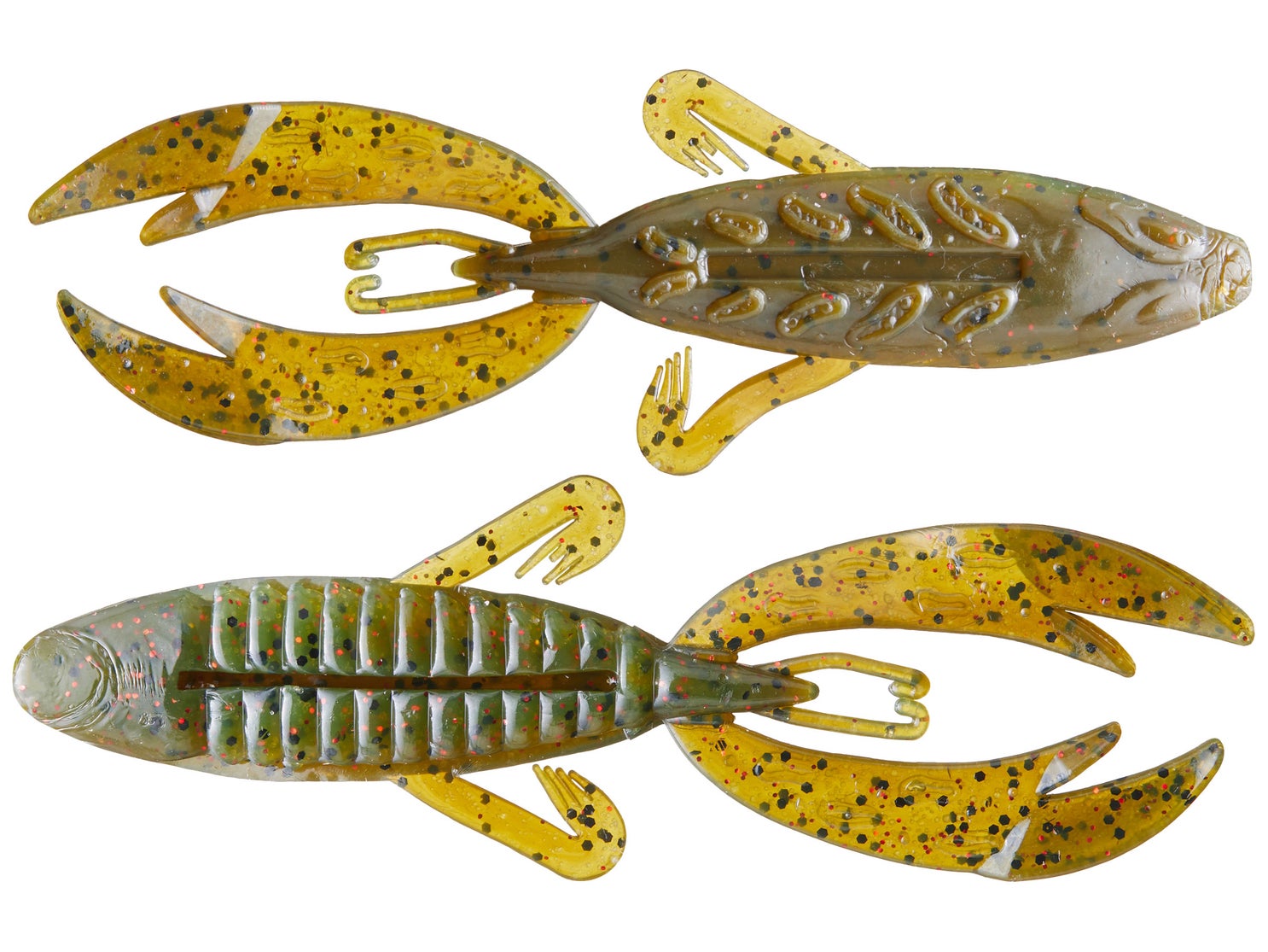 Big Bite Baits Dean Rojas - Fighting Frog Green Pumpkin Watermelon Red Lam