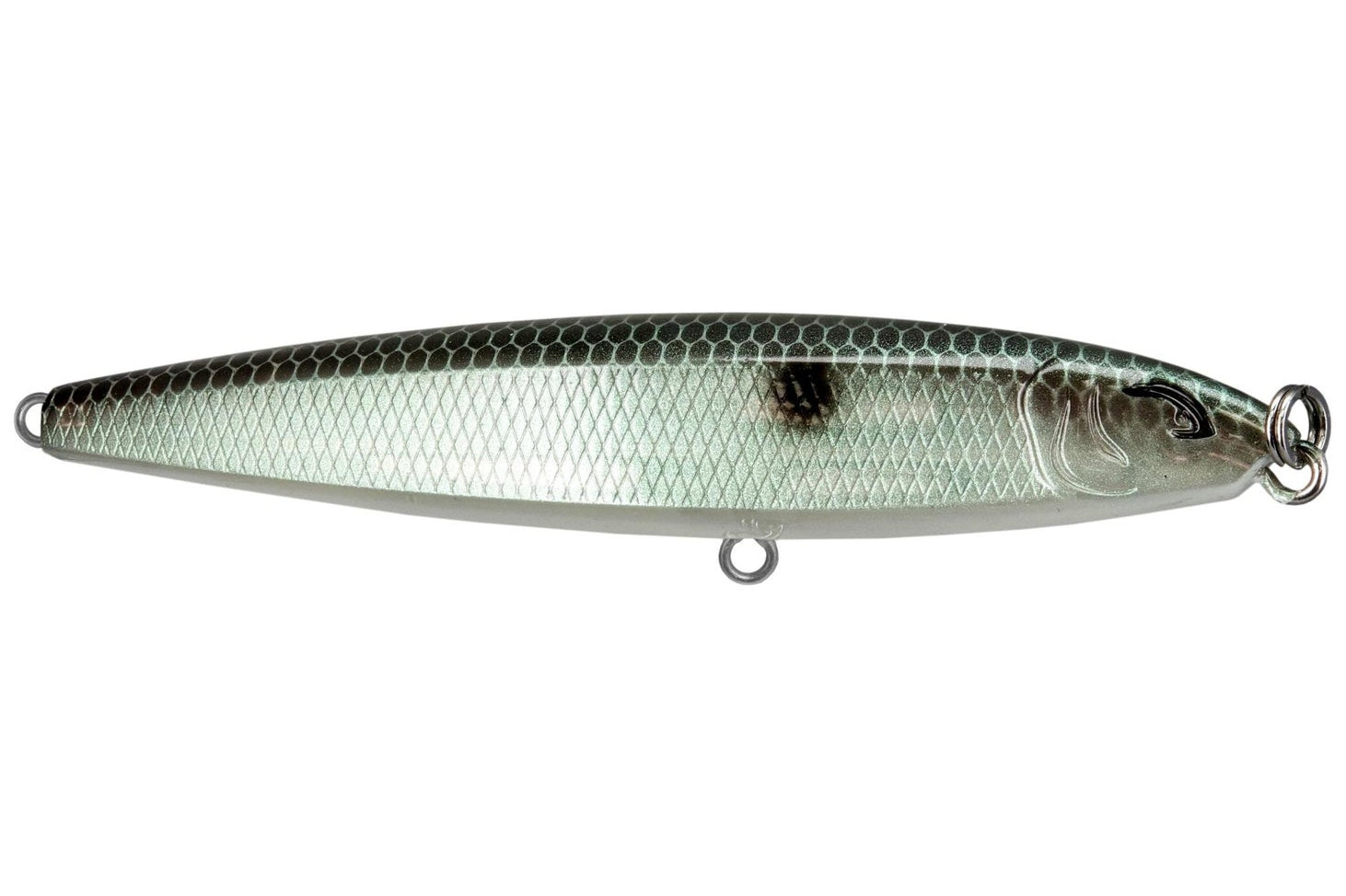 Bill Lewis Depth Strike Sinking Twitchbait Pro Green Gizzard Clear