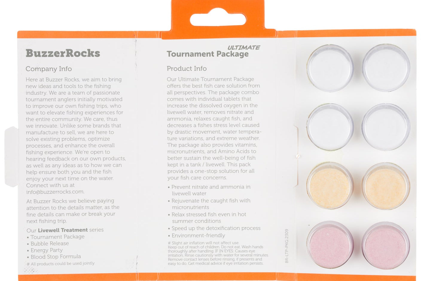 BuzzerRocks Livewell Treatment Tournament Package