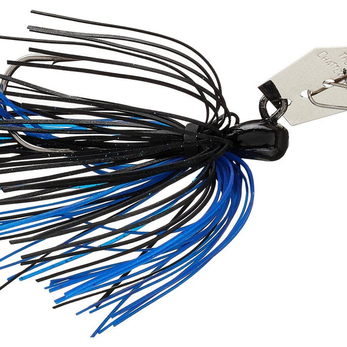 Z-Man Chatterbait Mini Black Blue 1 4 oz