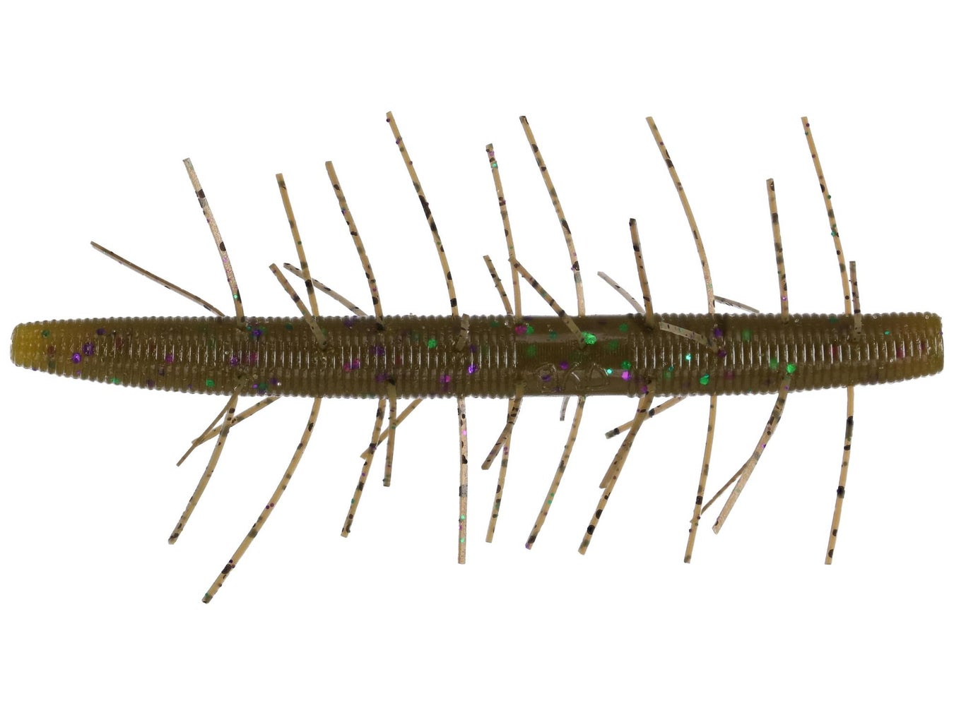 Yamamoto Fuzzy Senko 301 Green Pumpkin Purple