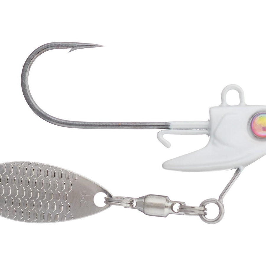 Damiki Rig Underspin Heads White 0