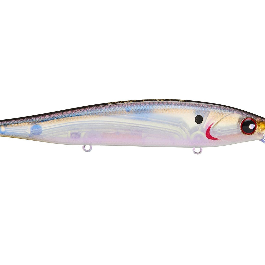 Bassmooch HC 130 Jerkbait Ghost Bone Minnow