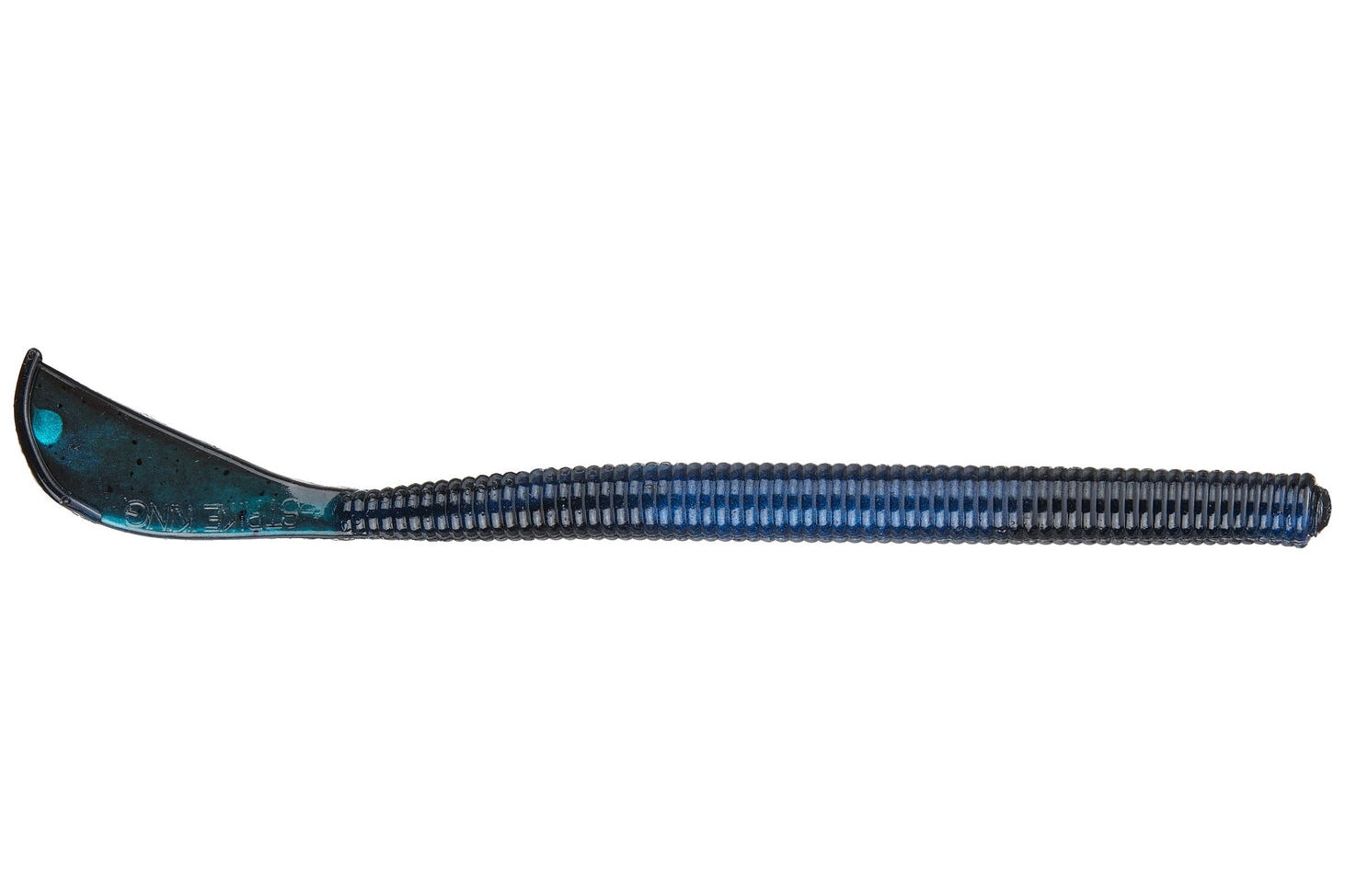 Strike King Rage Cut-R-Worm Black Blue Swirl