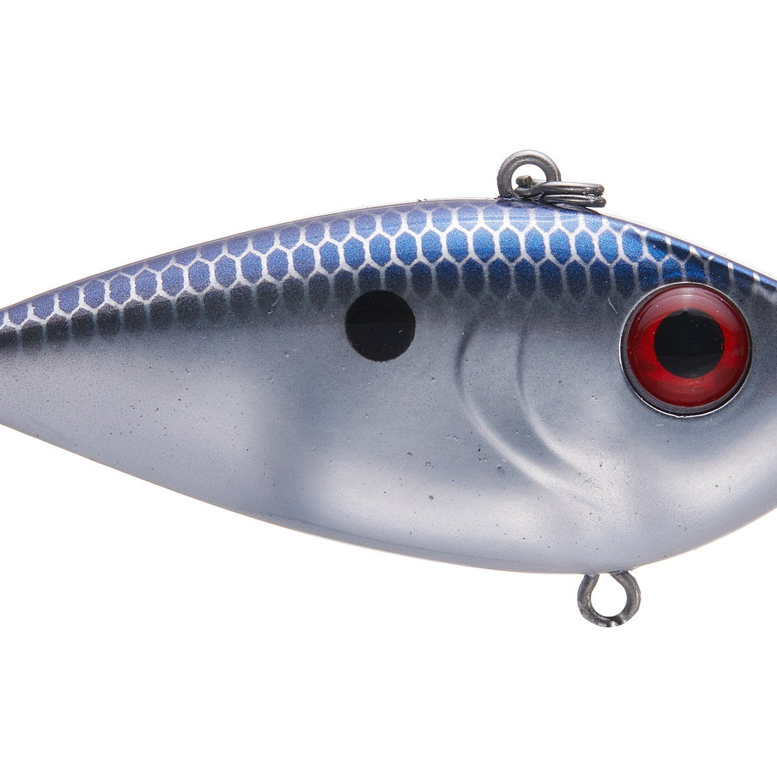 Strike King Red Eye Shad 2-Tap 3/4oz Smokey Chrome Blue