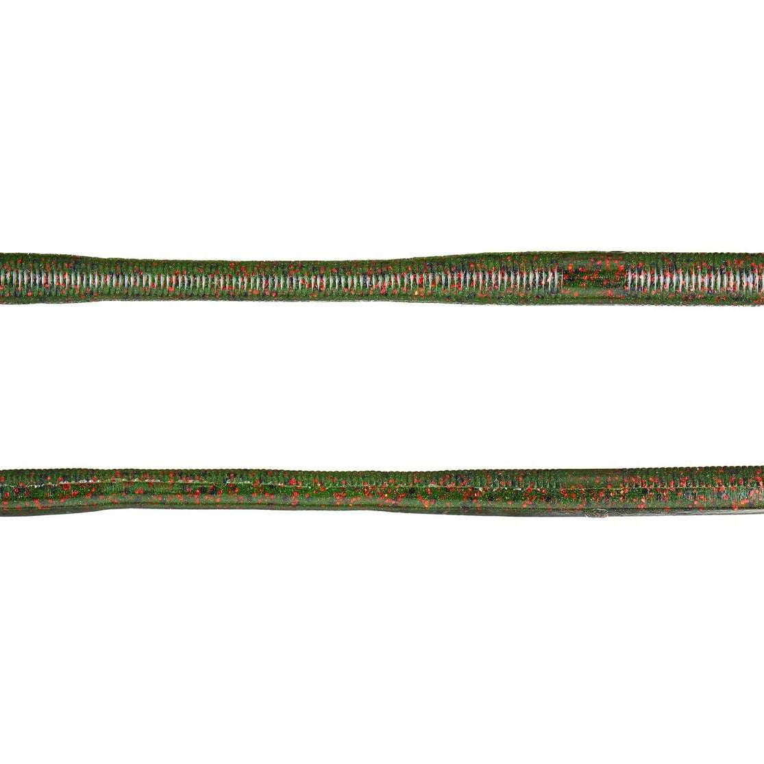 Yamamoto Sensei Straight Tail Worm Watermelon Blk Red Flake - 208