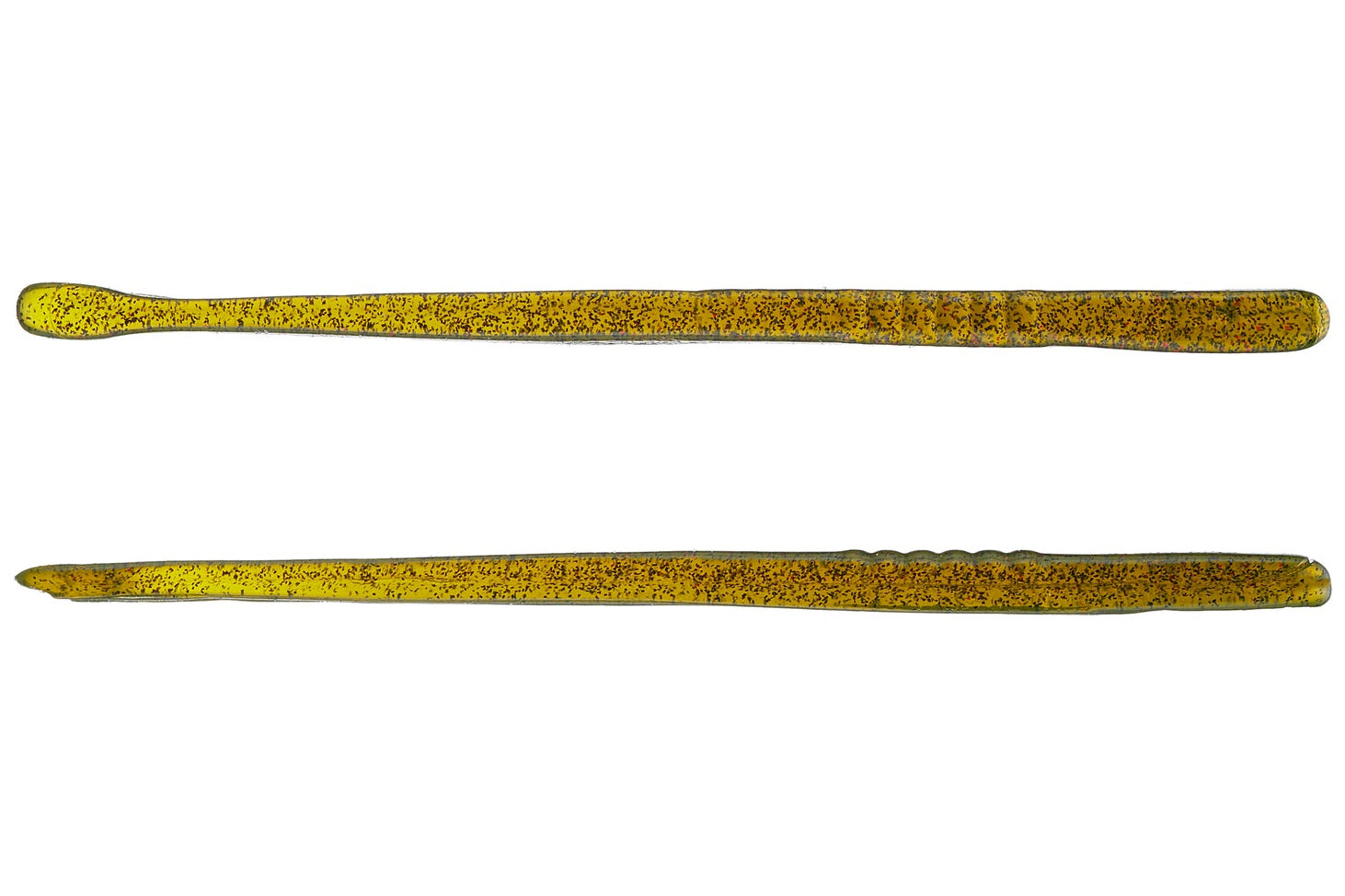 Strike King Filler Worm 6" Watermelon Seed w Red Flake