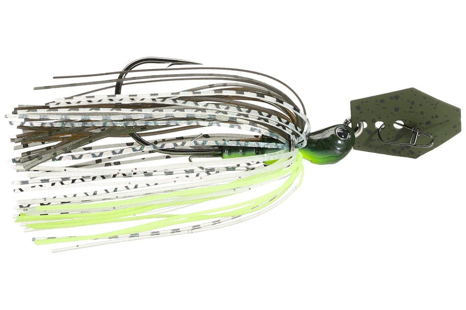 Z-Man Evergreen Chatterbait Jack Hammer Baby Jack Bhite Delight