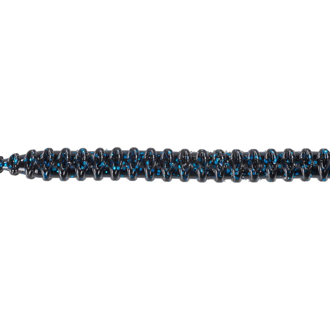 SPRO Helix Soft Stick Worm 5" Black Blue Flake
