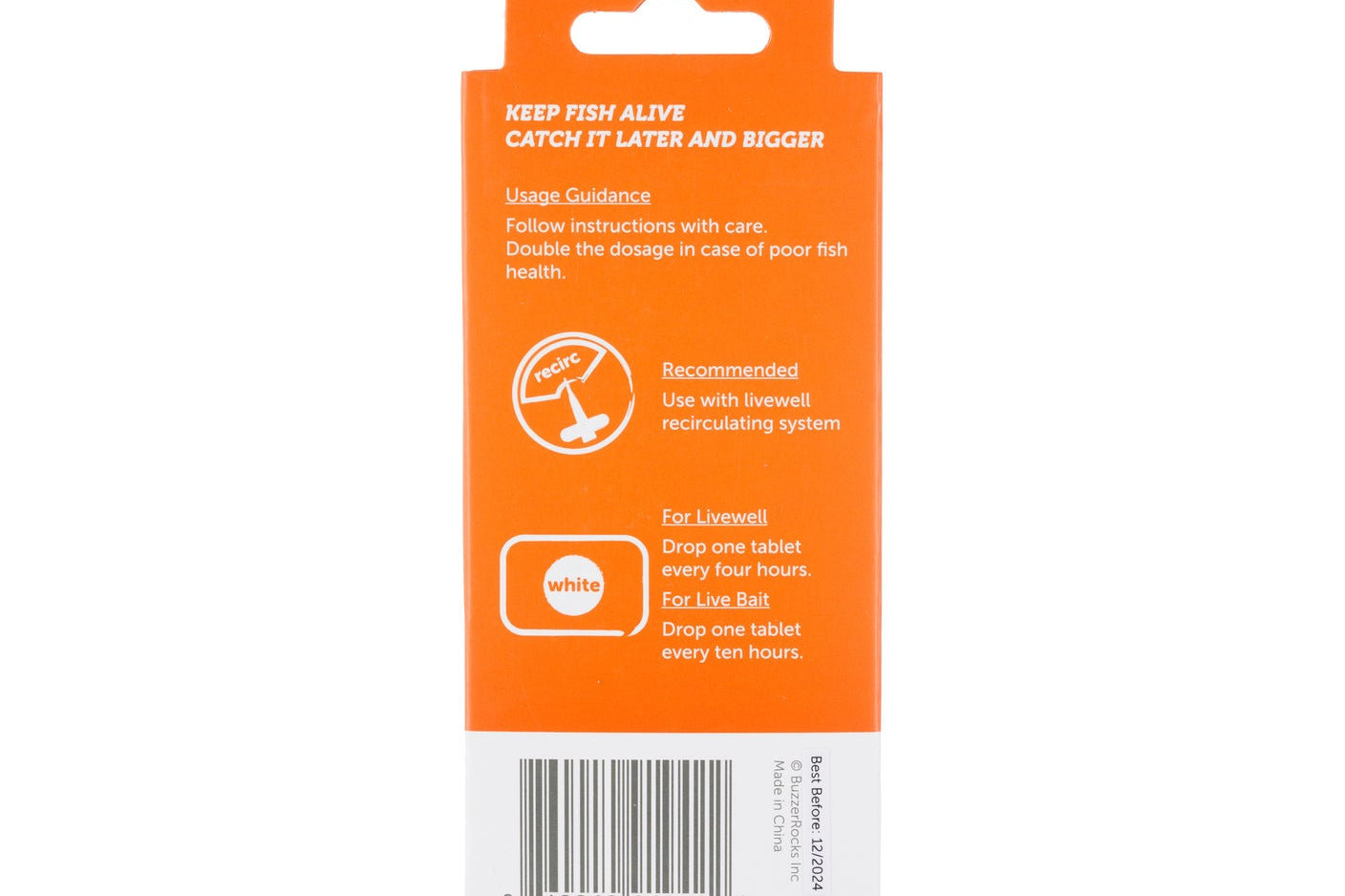 BuzzerRocks Livewell Treatment Bubble Release