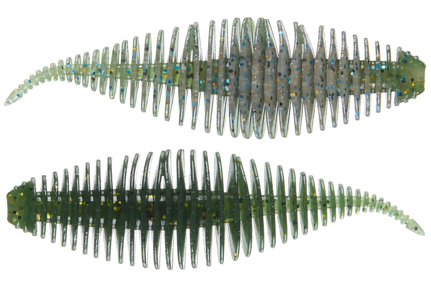 Geecrack Bellows Shad 3.8" Hiyaka WM Gill (Sunburned Gill)