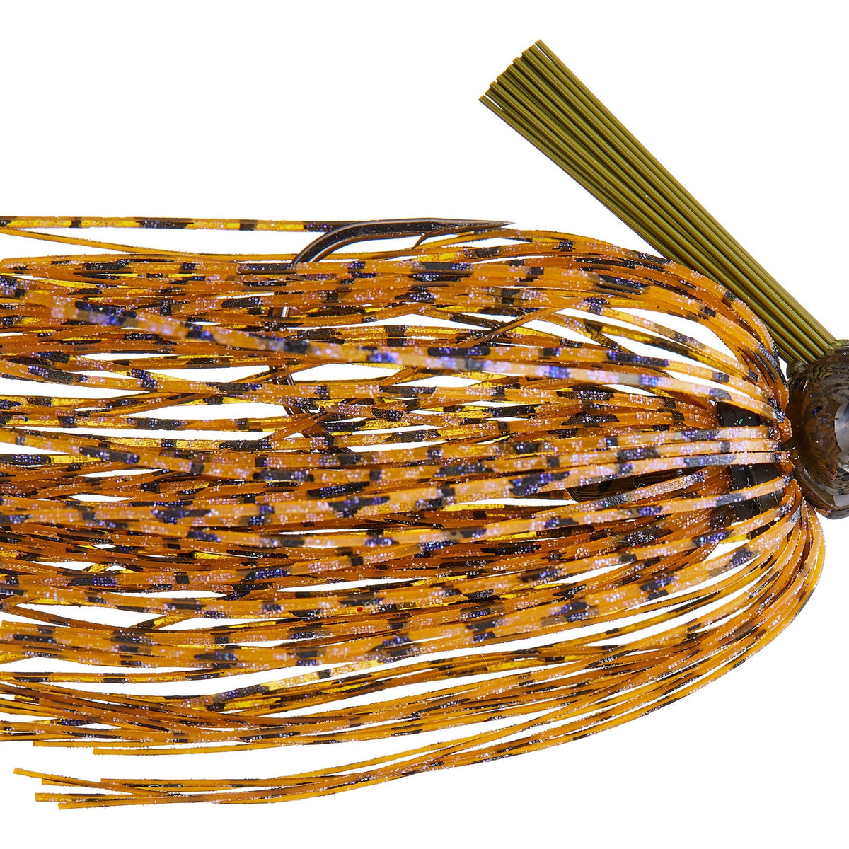 V&M Pacemaker Flatline Football Jig Peanut Butter Jelly