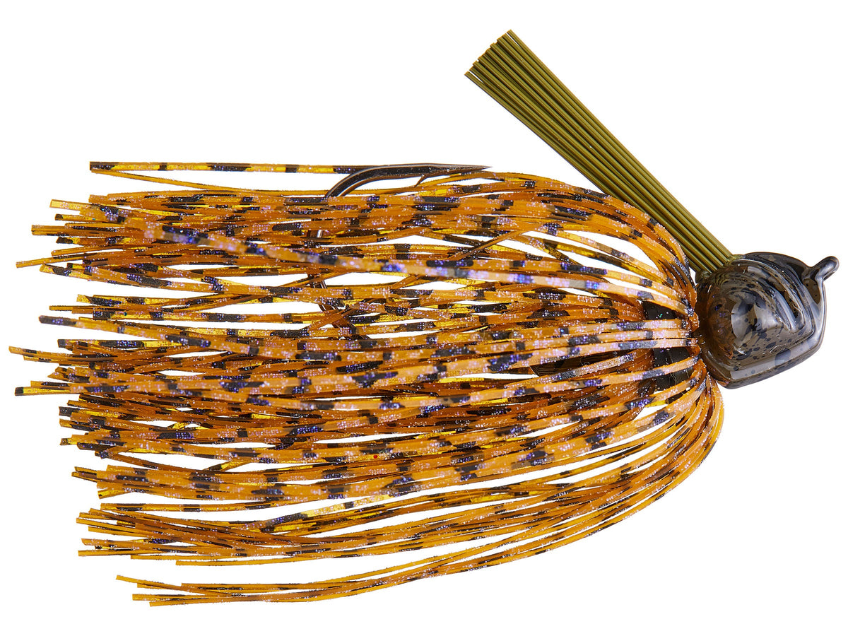 V&M Pacemaker Flatline Football Jig Peanut Butter Jelly