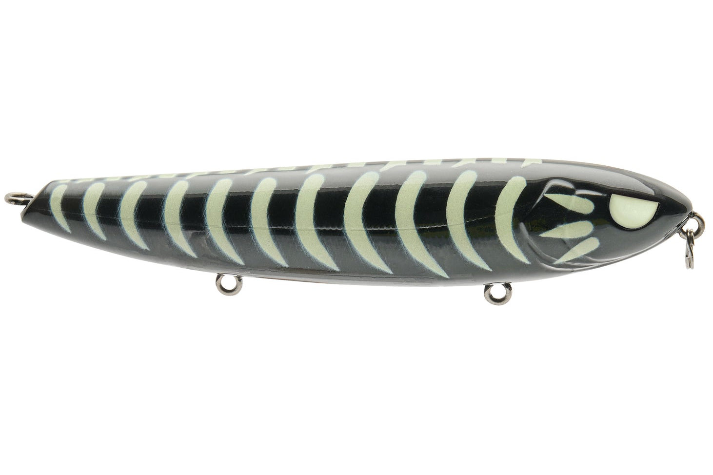 SPRO Walking Haint Topwater Walking Bait #02 Black Skeleton