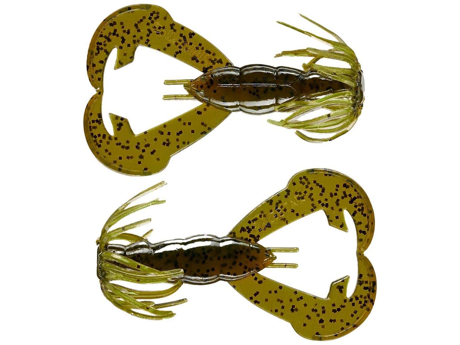 Strike King Rage Luau Craw Green Pumpkin