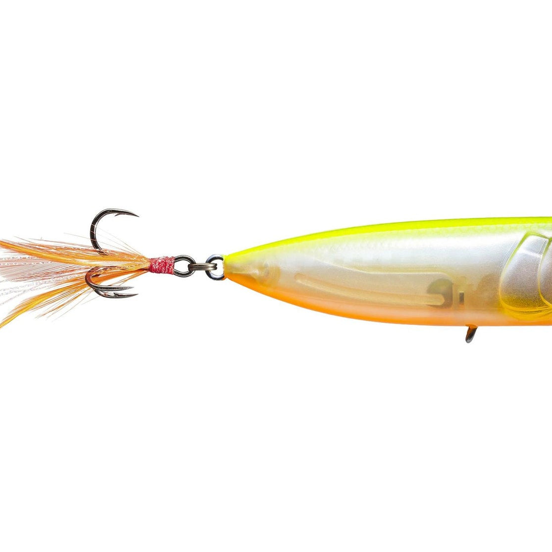 Yo-Zuri Pro Series Popper 70mm Ghost Pearl Chartreuse Back