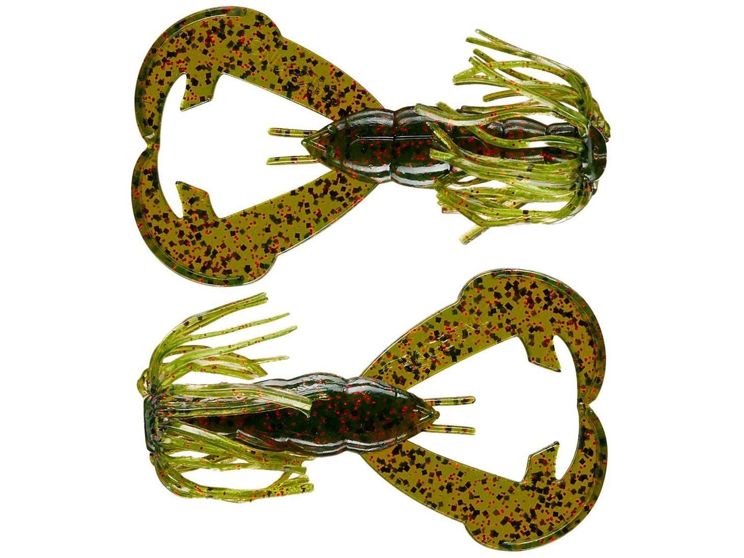 Strike King Rage Luau Craw Watermelon Red Flake