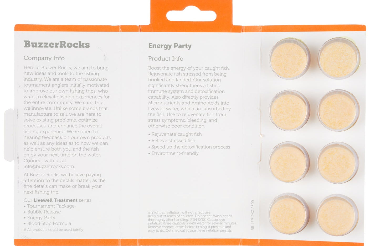 BuzzerRocks Livewell Treatment Energy Party