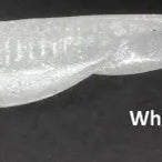 Double Z Lures Baby Swayback Swimmer 3.25"(D) White Flash