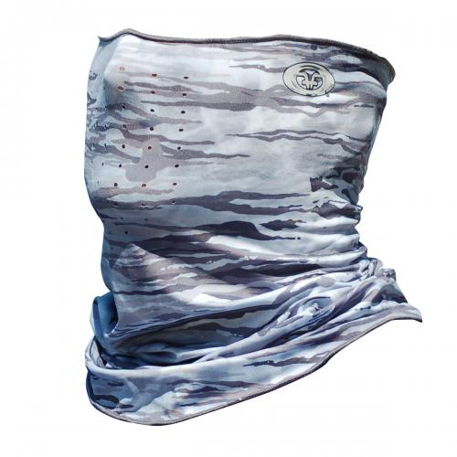 Flying Fisherman Sun Bandit Pro Series Face Mask Graywater Camo