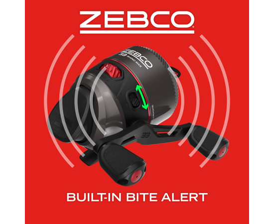Zebco 33 Max Rhino 6'6" Medium-Heavy Spincast Combo