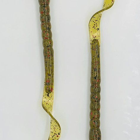 Cross Bait 10.5" Worm Watermelon Red