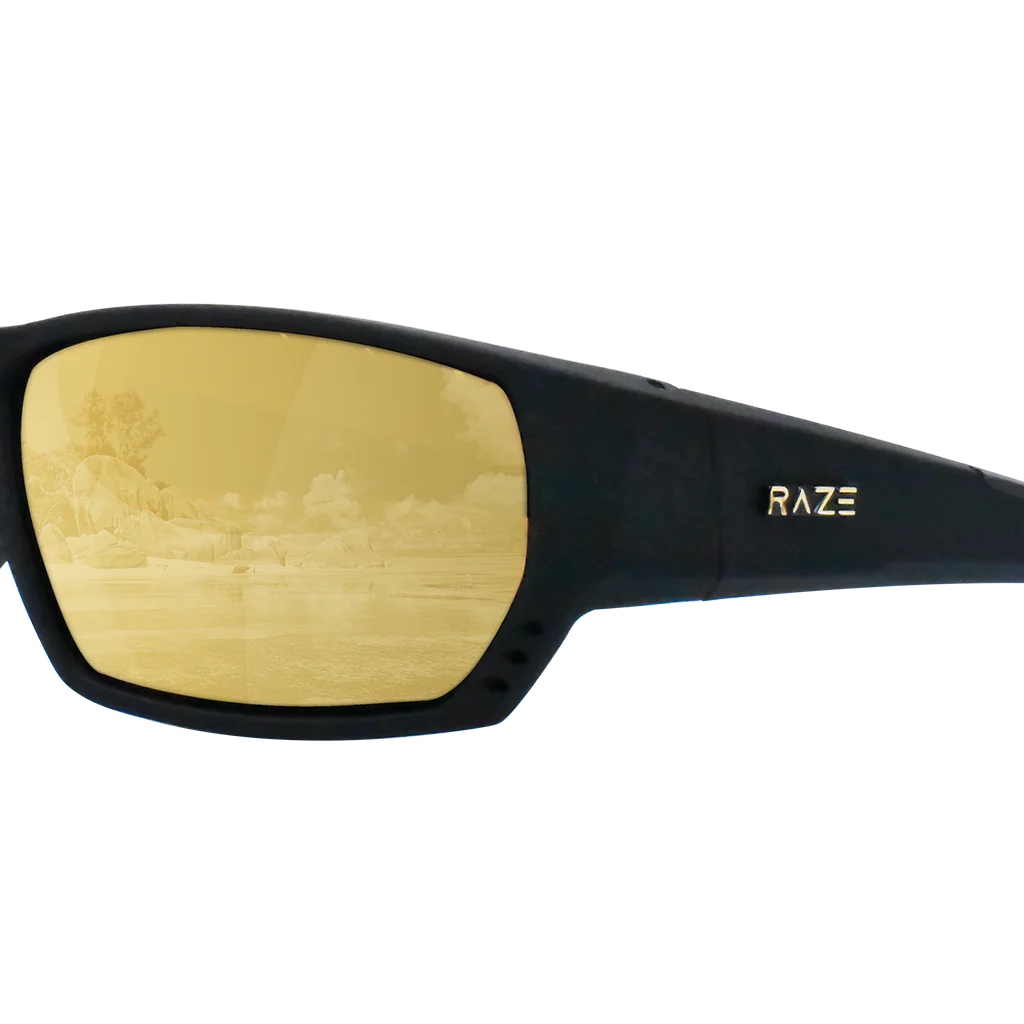 Raze Eyewear Sonar - Black Gold HDP