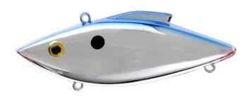 Bill Lewis Magnum Rat-L-Trap 3/4oz Chrome Blue Back