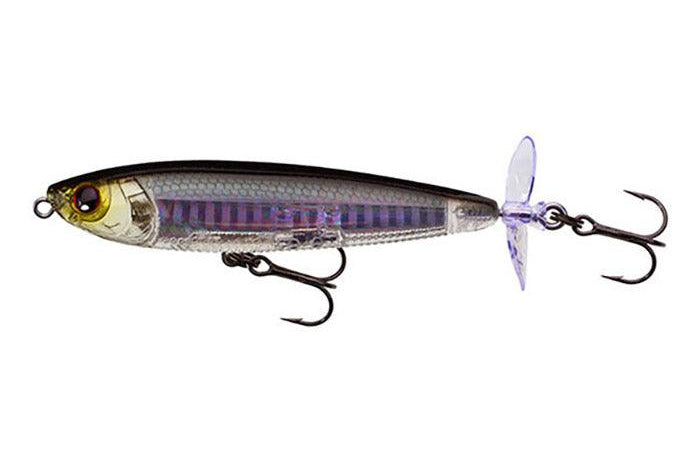 Yo-Zuri 3DB Series Prop Floating 90mm Prism Silver Black