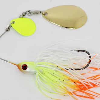 Nichols Lures Pulsator Hoosier Series Spinnerbait 3 8oz Coleslaw Indiana Colorado Chrt Gold