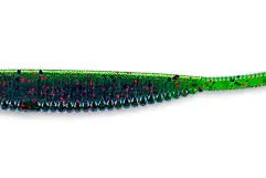 Yamamoto Shad Shape Worm Watermelon Black&Red 208