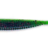 Yamamoto Shad Shape Worm Watermelon Black&Red 208
