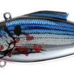 Bill Lewis Mini-Trap Chrome Blue Bleeding Shad