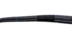 Yamamoto 7.75" Kut Tail Worm Black w Large Blue