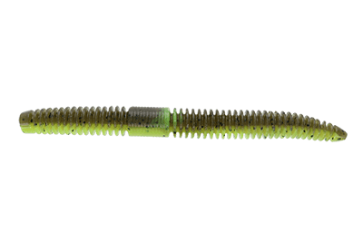 Yamamoto 5.5" Slinko Floater 7pk Chartreuse Pumpkin 966