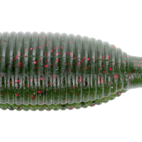 Yamamoto 3.5" Yamatanuki 208 - Watermelon w Blk & Red Flake