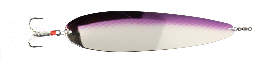 Nichols Lures 9" Ben Parker Super Magnum Flutter Spoon Lavender Shad