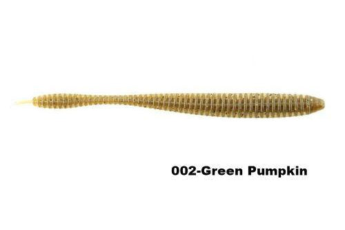 Reins 7" Bubbling Shaker Green Pumpkin