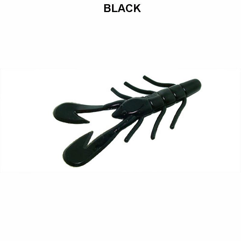 Zoom UltraVibe Speed Craw 3.5" 12pk Black 038 **