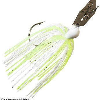 Z Man Original Chatterbait Chartreuse White Gold Blade 3 8 oz