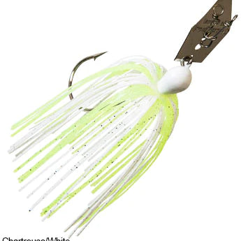 Z Man Original Chatterbait Chartreuse White Gold Blade 1 4 oz