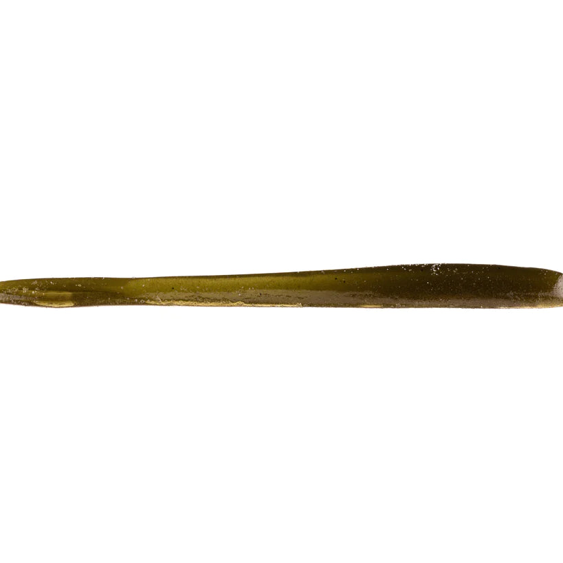 Net Bait Crush Worm 3.75" Green Pumpkin