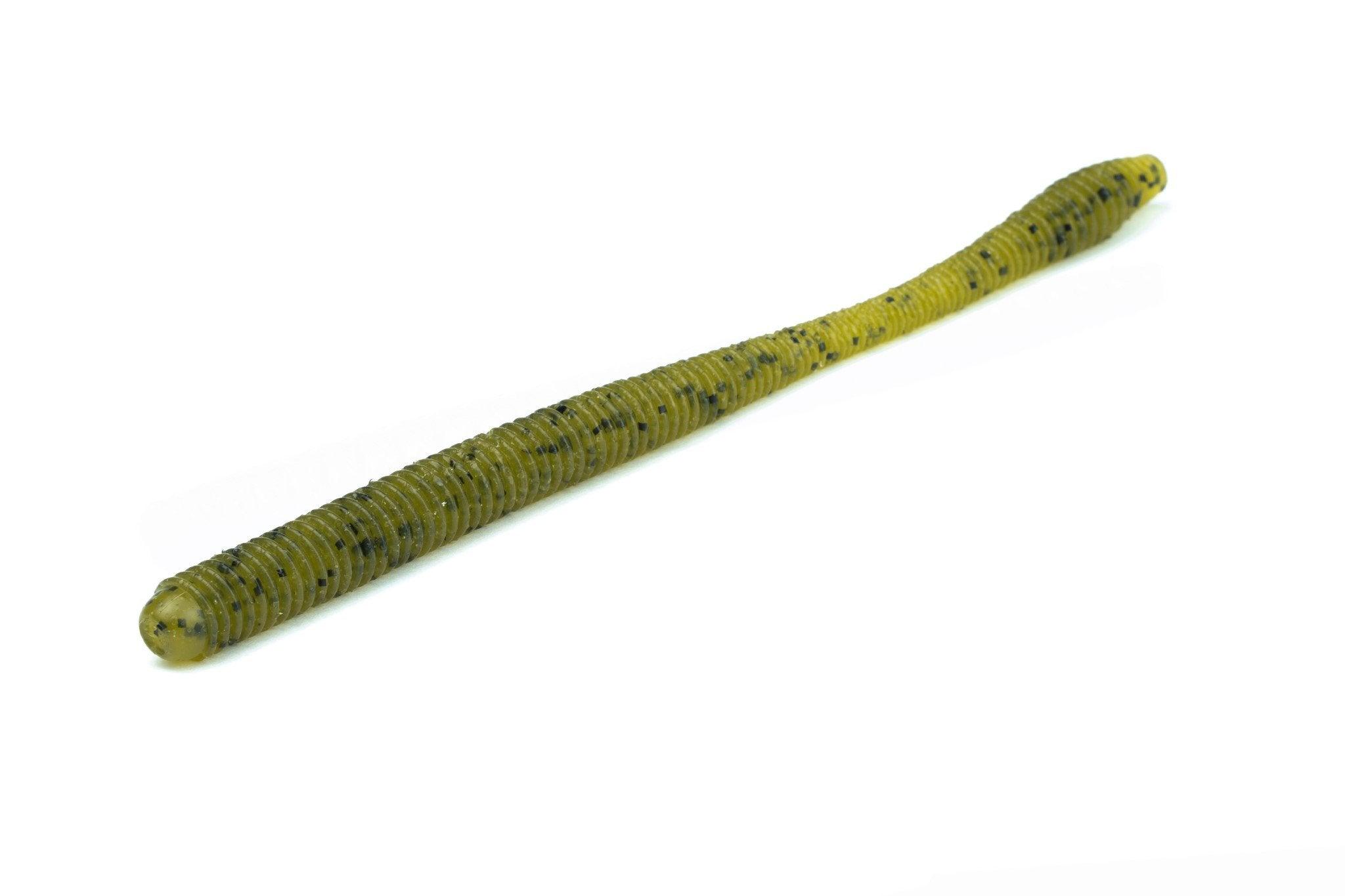 6th Sense Divine Shakey Worm Green Pumpkin