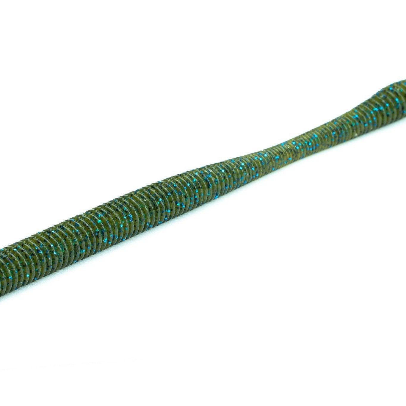 6th Sense Divine Shakey Worm Green Pumpkin Blue