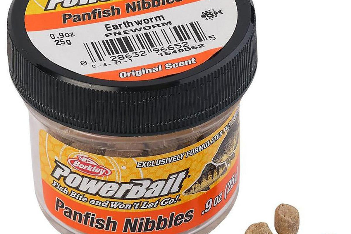 Berkley Powerbait Crappie Nibbles Earthworm 0.9oz