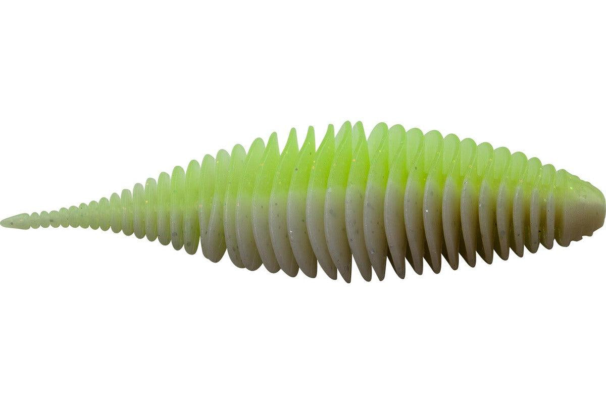 Geecrack Bellows Shad 3.8" Honey Dew V